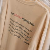 The Gentle Manifesto sweatshirt