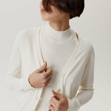 Organic cotton cardigan