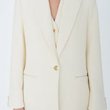 Nuvola single-breasted blazer