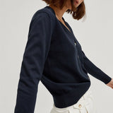 Organic cotton cardigan