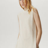 Linen cotton vest