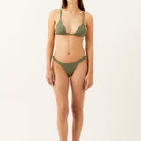 Brisa textured bikini bottom