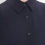 Blue virgin wool shirt