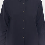 Blue virgin wool shirt