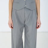 Fumo high-waisted trousers