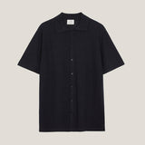 Linen cotton short sleeve shirt