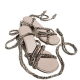 Isabel strappy cotton sandals