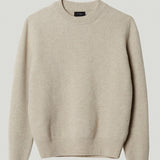 Woolen ribbed sweater