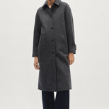 Merino wool overcoat