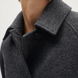 Merino wool overcoat