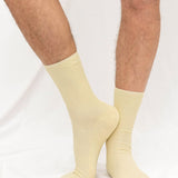 Classic life socks lemon