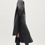 Merino wool overcoat