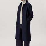 Merino wool overcoat