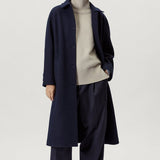 Merino wool overcoat