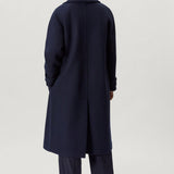 Merino wool overcoat