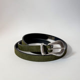 Macarella suede belt olive