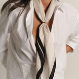 Mediterraneo silk scarf