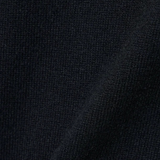 Cashmere mix coat navy