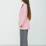 Oversized blazer blush pink