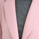 Oversized blazer blush pink