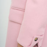Oversized blazer blush pink