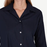 Cotton shirt blue
