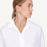 Cotton shirt white