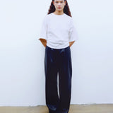 Corset jersey tee white