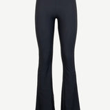 Pantajazz flare pants matte black