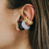 Natural stone earcuff