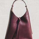 Margaret maxi tote bag burgundy