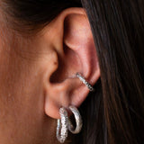 Buccia gold earrings