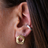 Ramo gold earrings