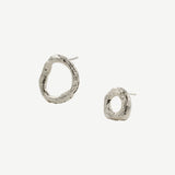 Ramo silver earrings