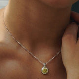Sasso necklace light green