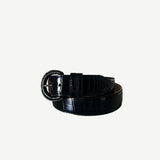 Covered belt black