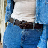 Covered belt dark chocolate