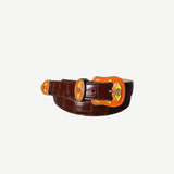 Scooby-doo belt brown coco & tangerine