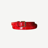 Skinny belt coral