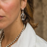 Luce gemstone earrings