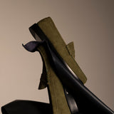 Jondal suede loafers olive