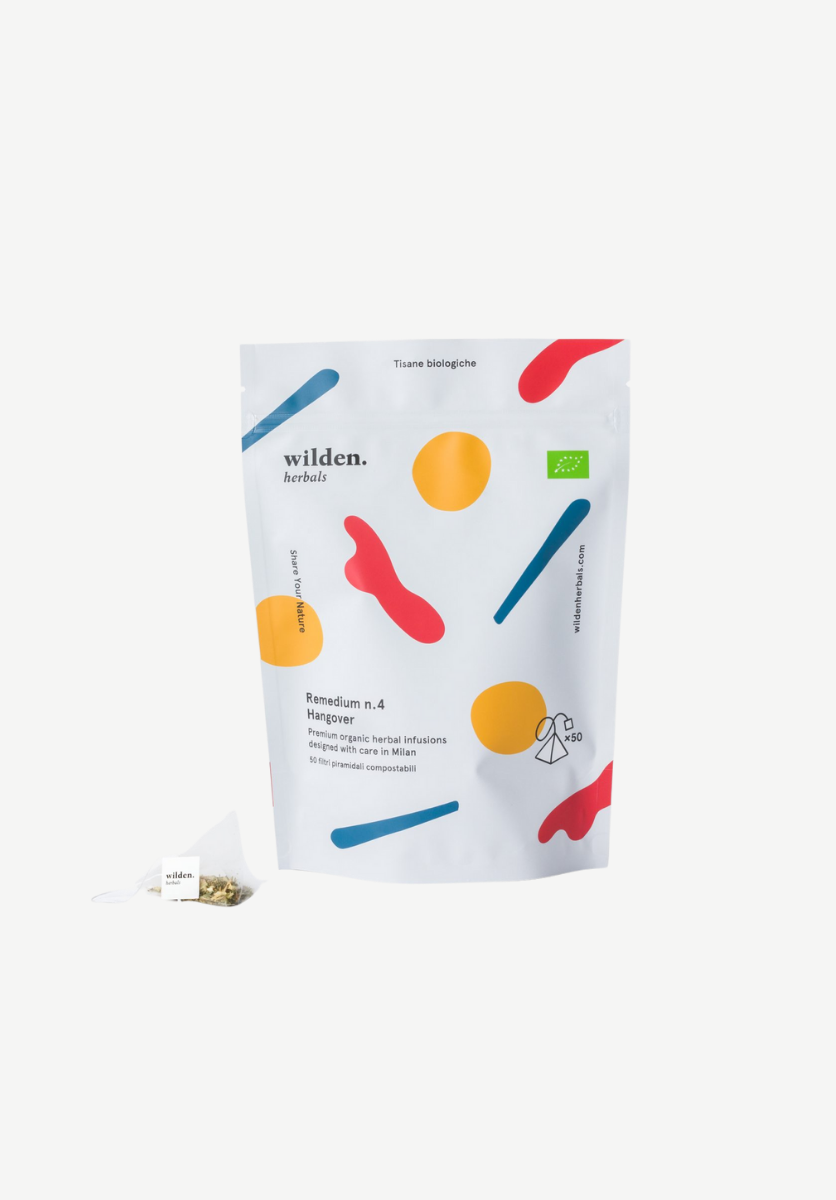 Hangover organic herbal tea