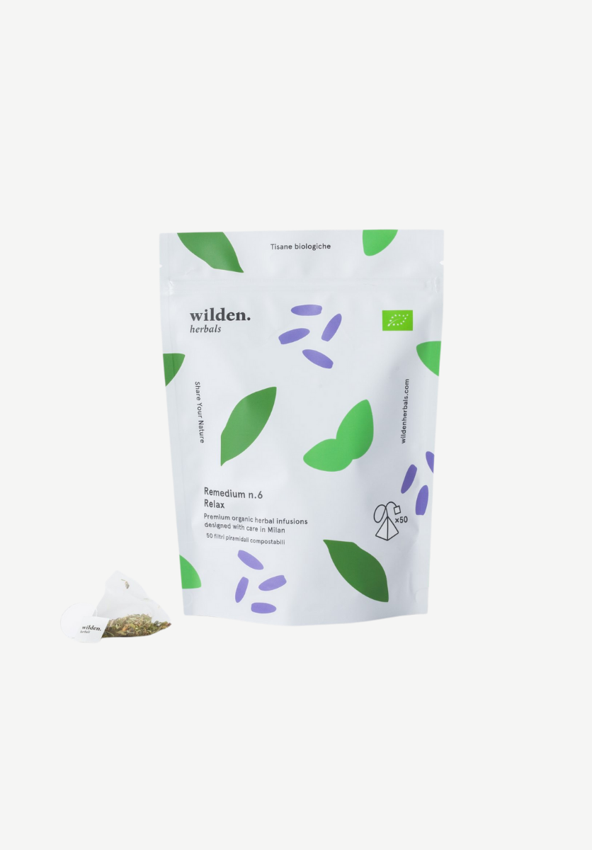 Relax organic herbal tea